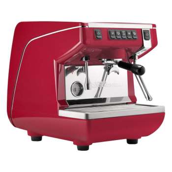 Кофемашина рожковая Nuova Simonelli Appia Life 1Gr V высокая группа, красная